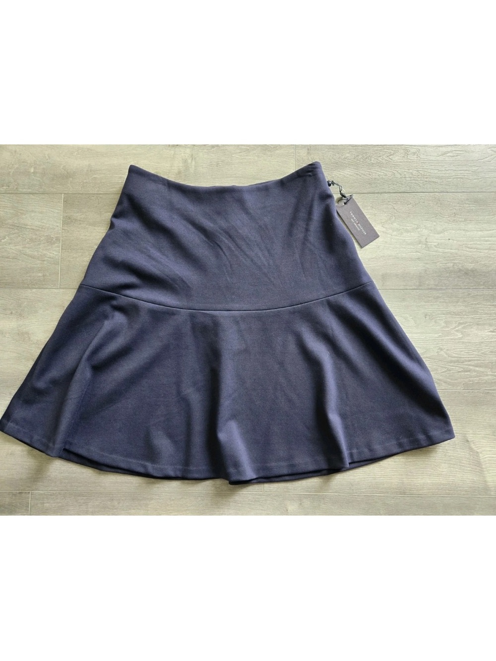 Tommy Hilfiger Navy Single-Button Blazer skirt suit slim fit 6